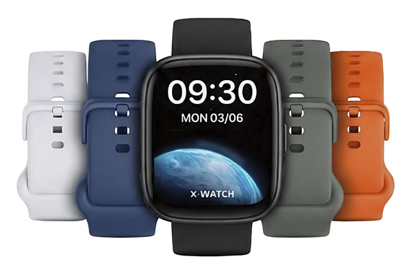 SMARTWATCH X-WATCH PRISMA XSWUQPI010A + 4 PULSEIRAS