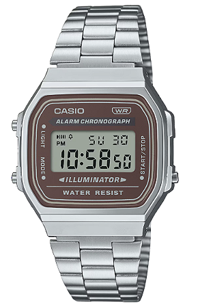RELÓGIO CASIO A168WA-5AYDF-SC UNISEX