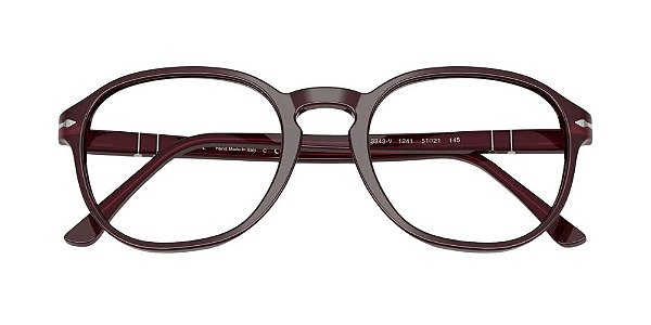 ARMAÇÃO PERSOL 3343-V 1241 51 UNISSEX
