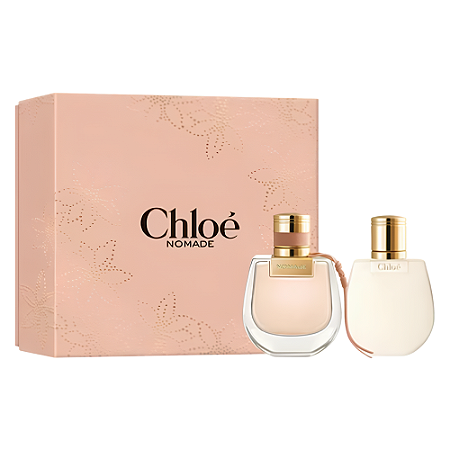 KIT PERFUME CHLOÉ NOMADE EDP 50ML + BODY LOTION 100ML FEMININO
