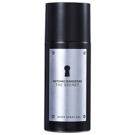DESODORANTE ANTONIO BANDERAS THE SECRET BODY SPRAY 150 ML MASCULINO