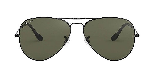 ÓCULOS DE SOL RAY-BAN AVIADOR POLARIZADO RB3025 G15 UNISSEX