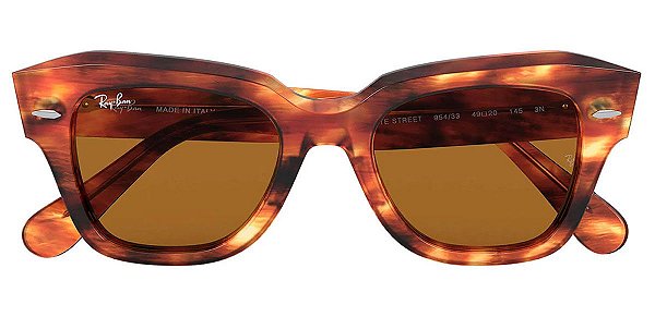 ÓCULOS DE SOL RAY-BAN STATE STREET RB2186 954 33 49 FEMININO