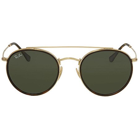 ÓCULOS DE SOL RAY-BAN ROUND DOUBLE BRIDGE RB3647N 001 51 UNISSEX