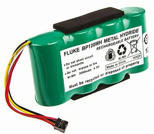 BP120MH NiMH Bateria para Fluke 120 series, Fluke 43 and 43B