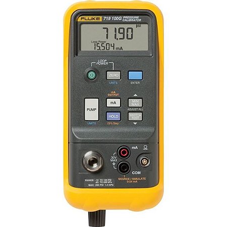 FLUKE-718-100G - CALIBRADOR DE PRESSÃO COM FAIXA DE 100 PSIG