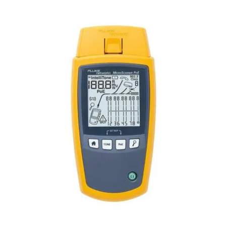 FLUKE-MS-POE-IE - Verificador de cabo Ethernet industrial MicroScanner™ PoE da Fluke Networks