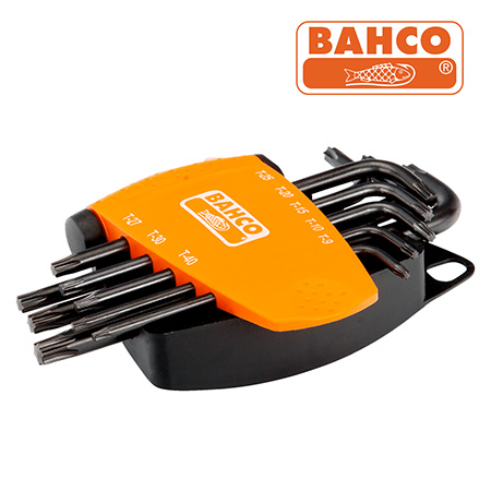Conjunto de chaves em L TORX BAHCO-BE-9575