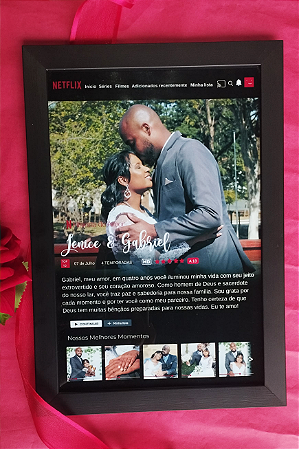 QUADRO PERSONALIZADO NETFLIX