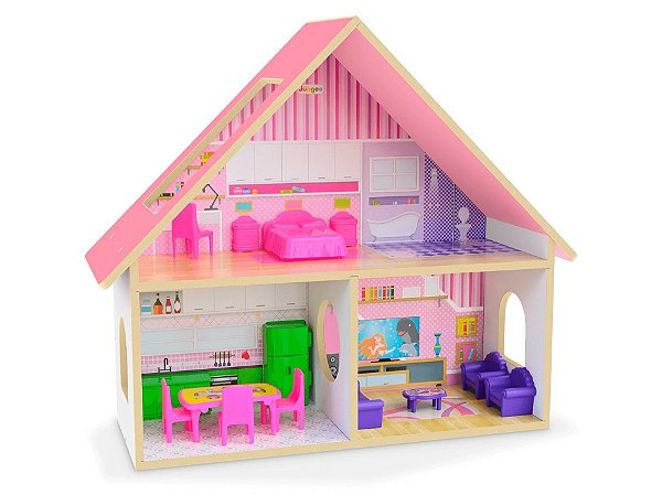 Sweet Home, Dollhouse Playset for 18 Dolls