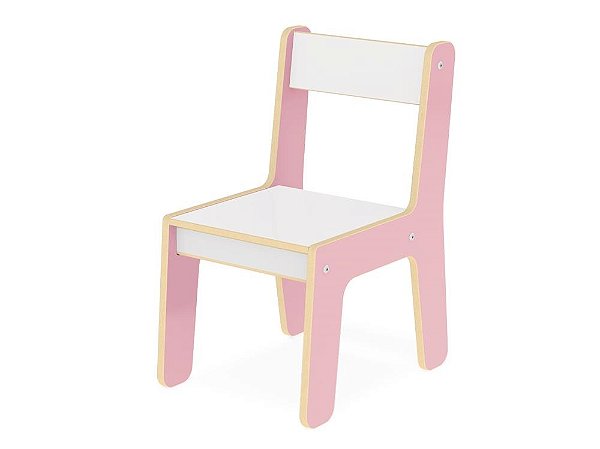 Cadeirinha Infantil Madeira Rosa para Crianças Junges