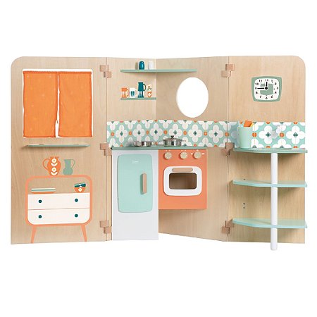 Minha Pequena Casa em Madeira Brinquedo Classic World