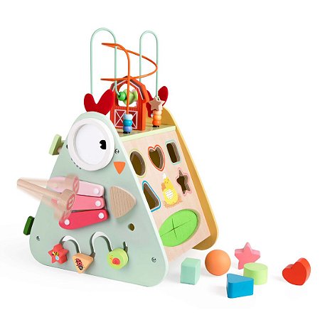 Caixa de Atividades Galinha Feliz Classic World