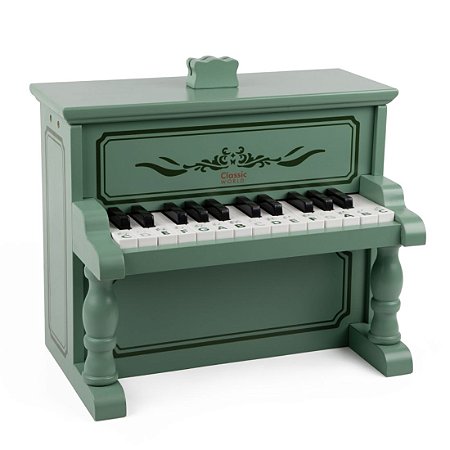 Piano Vintage Infantil Brinquedo Madeira Classic World