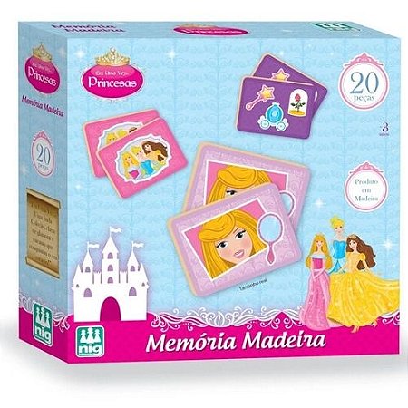 Princesas Disney Jogo da Memória