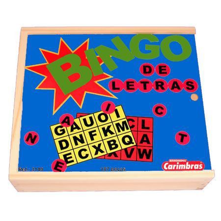 Bingo de Letras - Nosso Clubinho