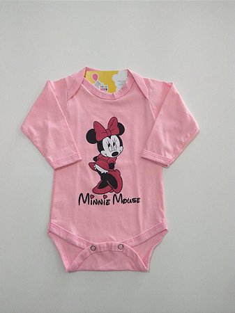 Body Longo Rosa Minnie Mouse - Fran Kids Store - Moda Bebê, Infantil e  Acessórios - 0 - 4 Anos