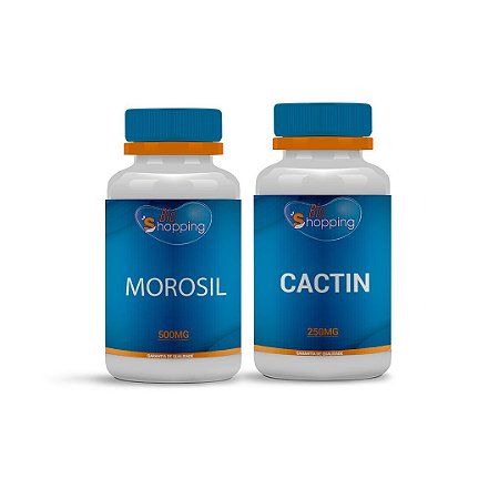 Compre 1 Morosil 500mg (60 cáps) e GANHE 1 Cactin 250mg (30 cáps) - Bioshopping