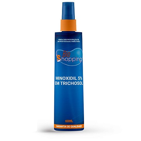 Minoxidil 5% em Trichosol (cabelos e barba) (60ml)