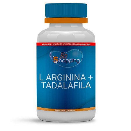 L Arginina 3g + Tadalafila 5mg - BioShopping