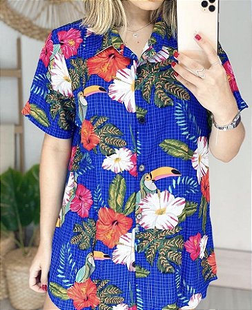 Blusa botões Tucano