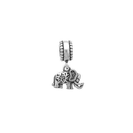 Berloque De Elefante - Prata 925