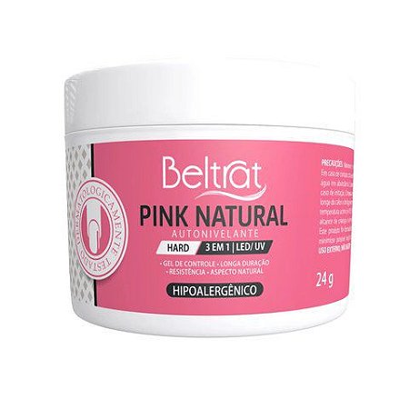 Gel Beltrat Pink Natural Hard (24g)