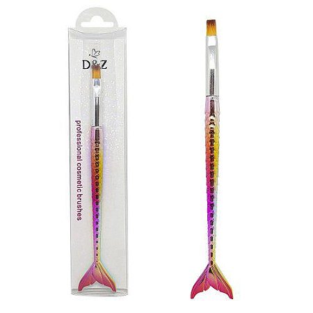 Pincel Sereia Para Aplicação De Gel