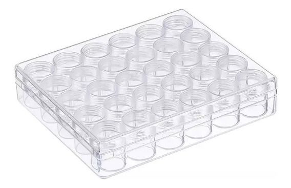 Caixa Organizadora Acrílica 30 Potes