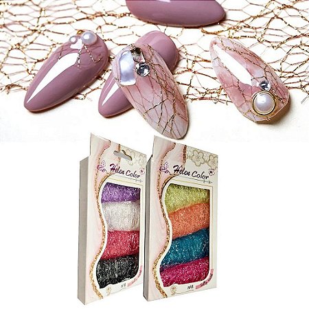 Malha Decoração de Unhas