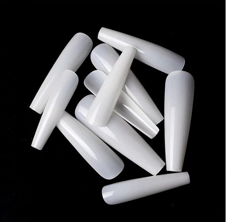 Tips Ballarina Realista Branca (100und)