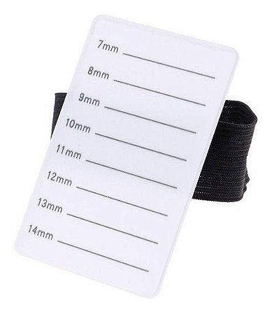 Placa De Mão Para Suporte De Cílios Com Alça Removível