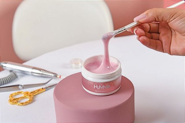 Gel Pink Natural 3 em 1 Humma 28G