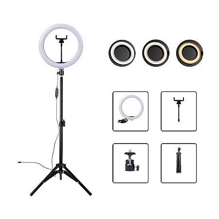 RING LIGHT 14 POLEGADAS + 8 POLEGADAS ( DUAS PELO PREÇO DE UMA)