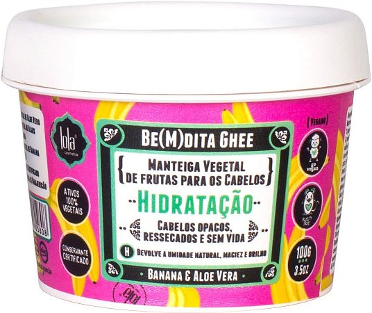 BEMDITA GHEE HIDRATAÇÃO BANANA 100G