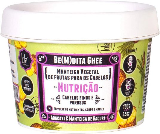 BEMDITA GHEE NUTRIÇÃO ABACAXI 100G