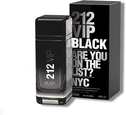 Perfume Carolina Herrera 212 Vip Black Masculino Eau De Parfum