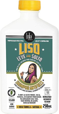 Liso Leve e Solto Shampoo Antifrizz Lola 250ml