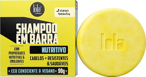 Shampoo em Barra Nutritivo Lola 90g