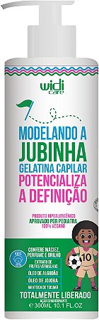 Modelando a Jubinha Gelatina Capilar Widi Care 300ml