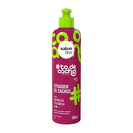 Ativador de Cachos Hidra Definição Volumosa Salon Line 300ml