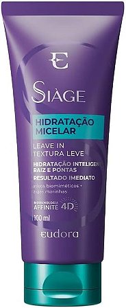 Leave In Hidratação Micelar Eudora Siàge 100ml