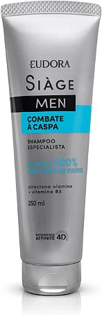 Shampoo Men Combate á Caspa Eudora Siàge 250ml