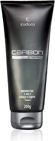 Carbon Cabelo e Corpo Shower Gel Eudora Siàge 200g