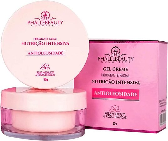 Gel Creme Hidratante Facial Antioleosidade Phállebeauty 35g