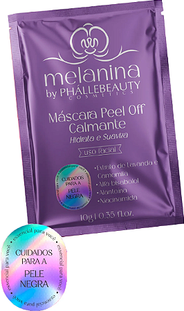 Máscara Peel Off Calmante Melanina Phállebeauty 10g