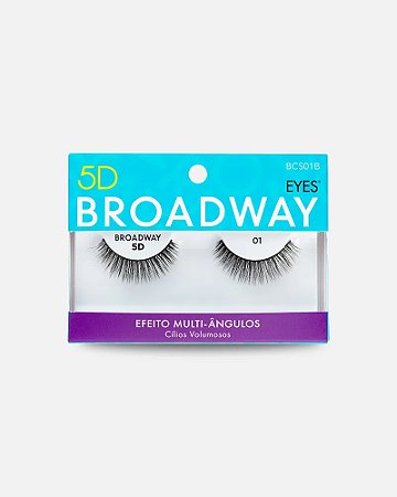 Cílios Postiços 5D Broadway 01 - Kiss New York