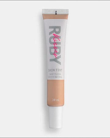 Base Fluida Skin Tint Efeito Natural - Ruby Kisses Tons Médio