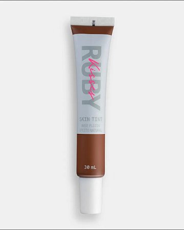 Base Fluida Skin Tint Efeito Natural - Ruby Kisses Tons Escuros