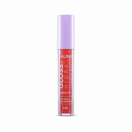 Gloss Hidra Luminous Ruby Glow Bauny 3,5g